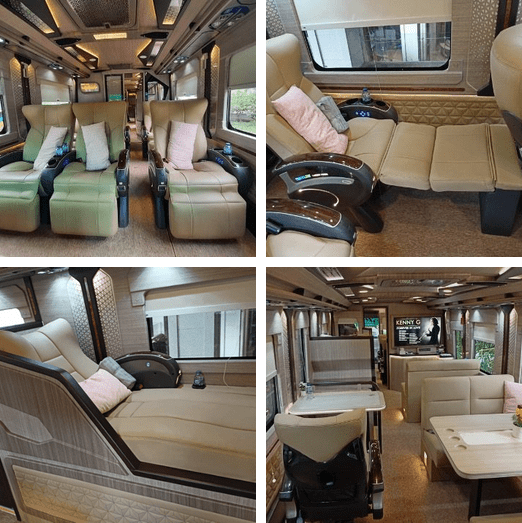 Big Bus Luxury Signature Motorhome 6 seat by AJB